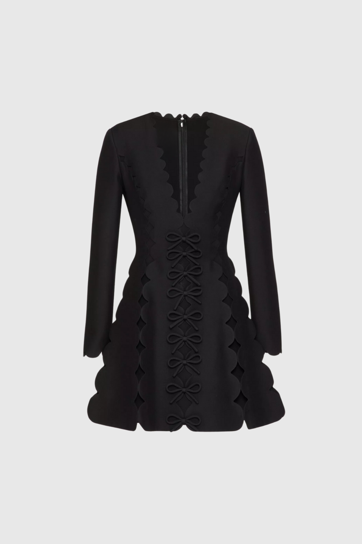 Adoeete Dalma Fiyonklu Bodycon Mini Elbise