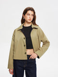 Urban Elegance Crop Ceket