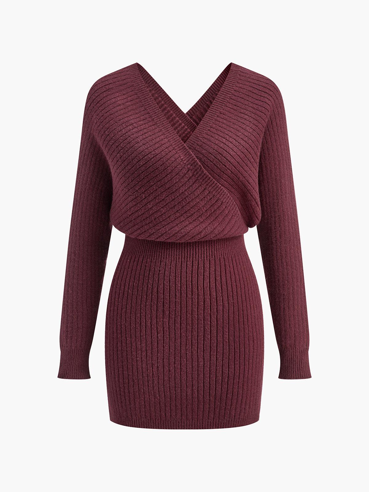 Criss Cross Cinched Kazak Elbise