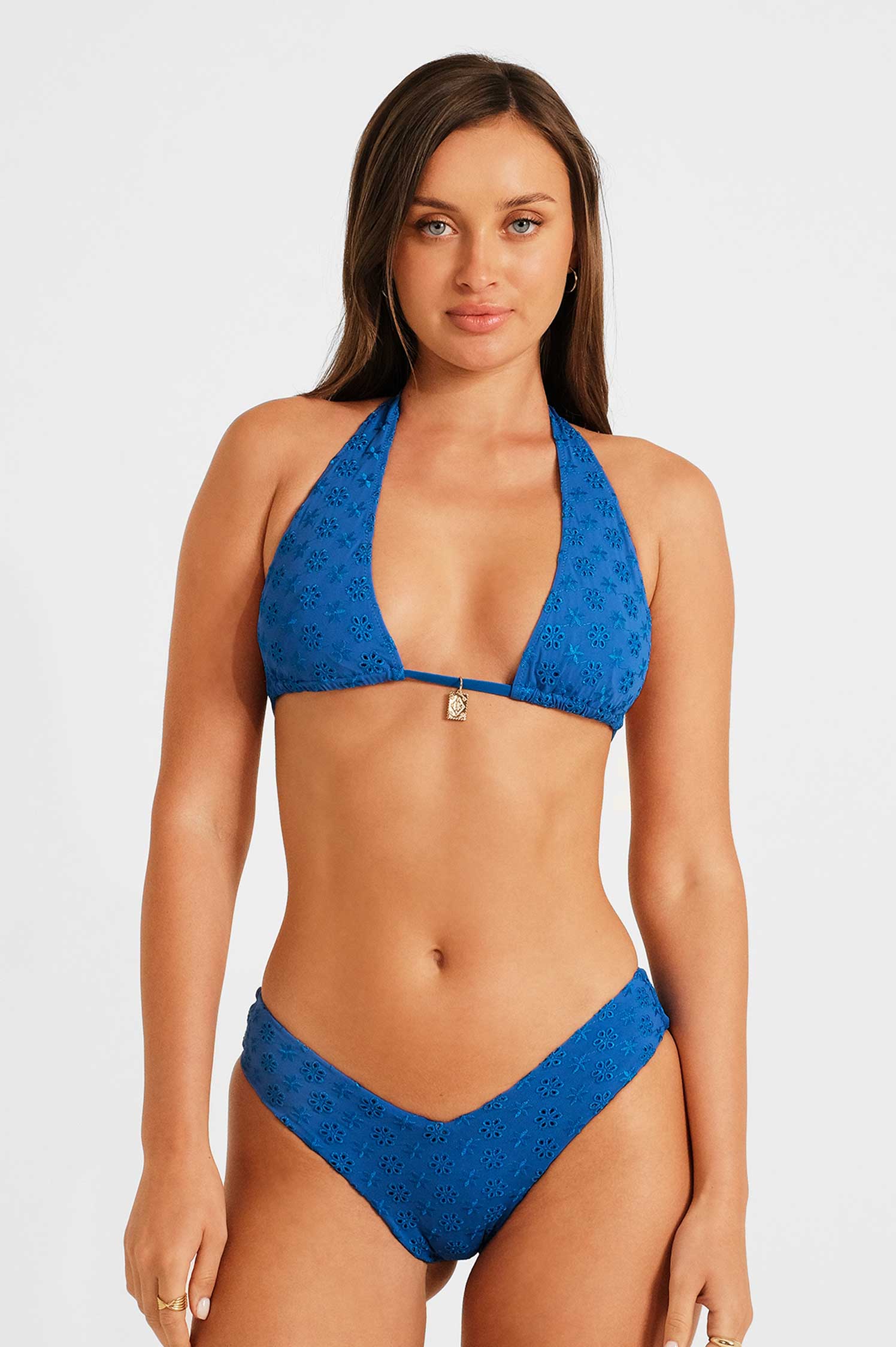 Sueña™ Stassy Cesur Alt / Sapphire Eyelet (Son İndirim)