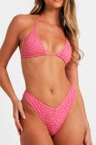 Sueña™ Isabelle Orta Kapalı Alt / Rosy Glow Jacquard (Son İndirim)