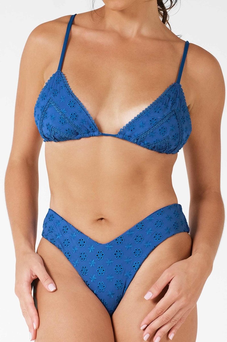 Sueña™ Stassy Cesur Alt / Sapphire Eyelet (Son İndirim)