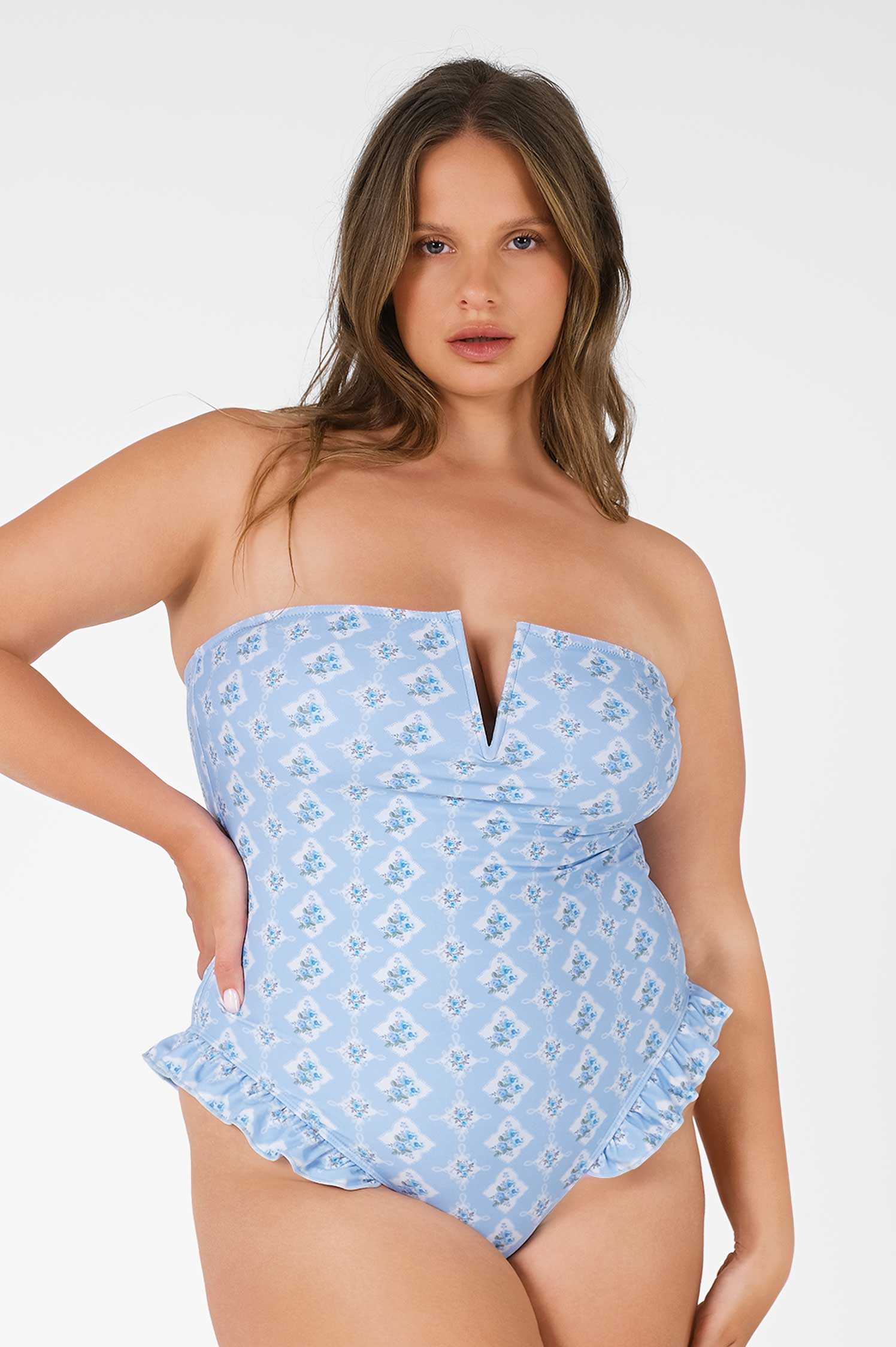 Sueña™ Lily Fırfırlı Tek Parça / Hamptons