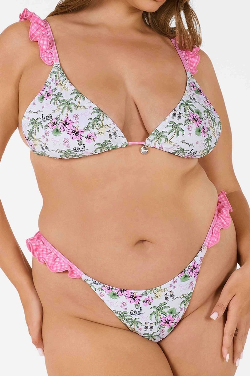 Sueña™ Tessa Fırfırlı Cesur Alt / Coco Frio