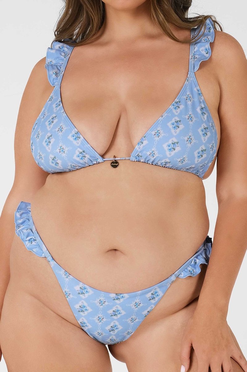 Sueña™ Tessa Fırfırlı Üçgen Üst / Hamptons