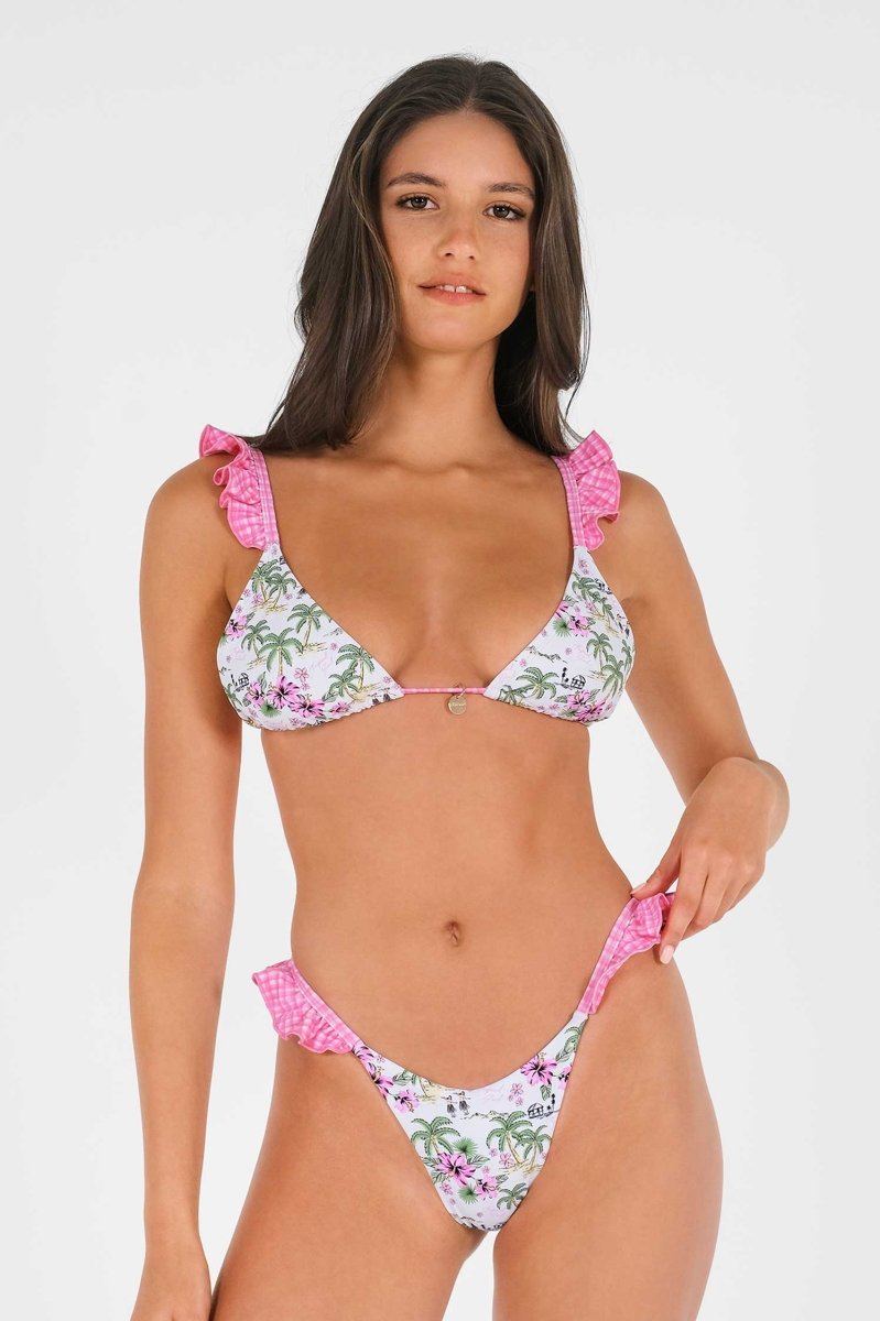 Sueña™ Tessa Fırfırlı Cesur Alt / Coco Frio