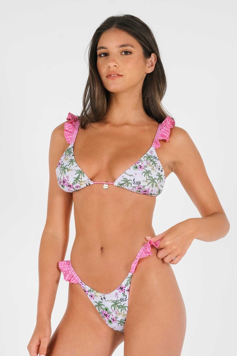 Sueña™ Tessa Fırfırlı Cesur Alt / Coco Frio