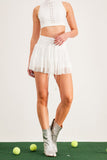Baldovino Bodycon Beyaz Etek