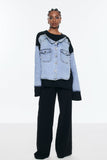 Benitez Deconstruct Denim Üst