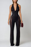 Bethan Lace Derin Kesim Tulum