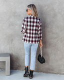 Big Apple Dreams Cepli Ekose Blazer