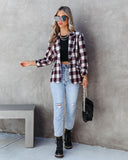 Big Apple Dreams Cepli Ekose Blazer