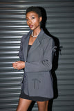 Pelerin Fiyonklu Yaka Blazer