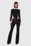 Ciardha Bodycon Bootcut Pantolon Takım