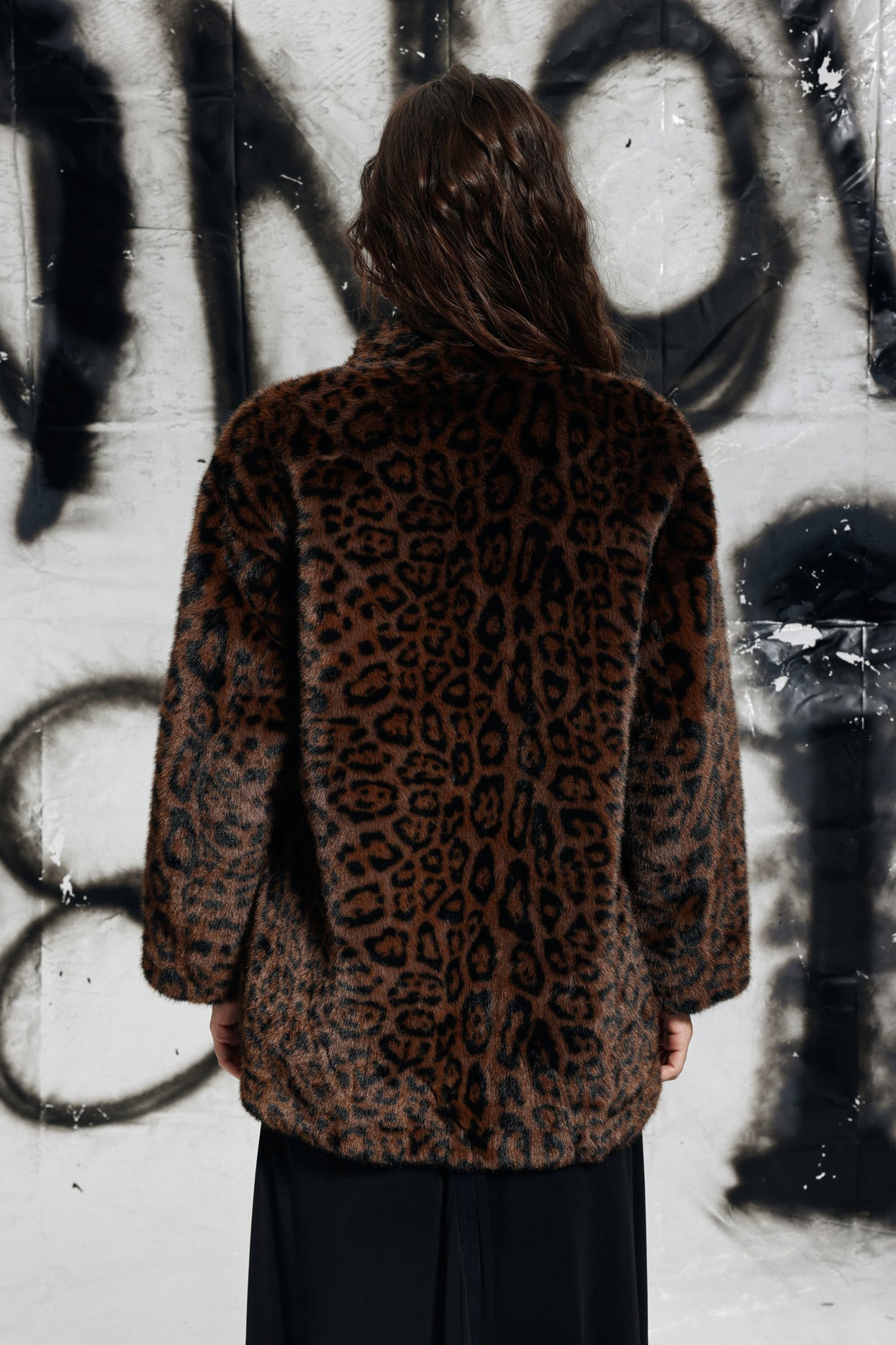 Easton Leopar Kürk Ceket