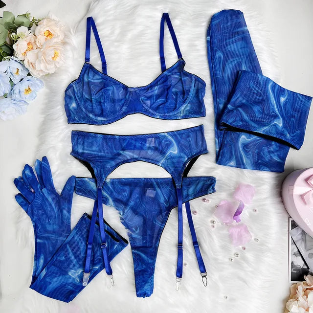 Sueña™ Serena 5 Parça Tie-Dye İç Giyim Takımı