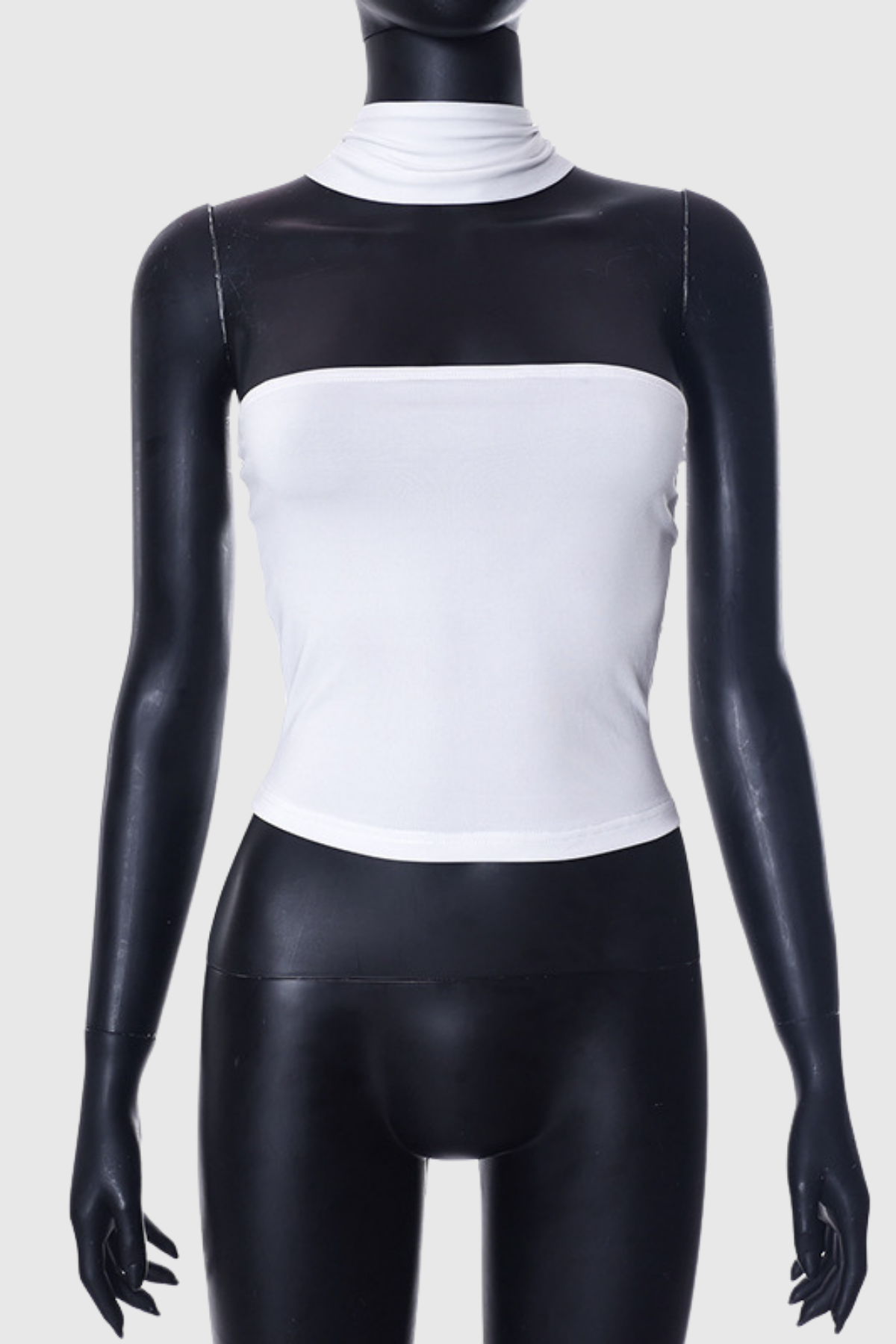 Emmie Kolsuz Bodycon Dantelli Üst