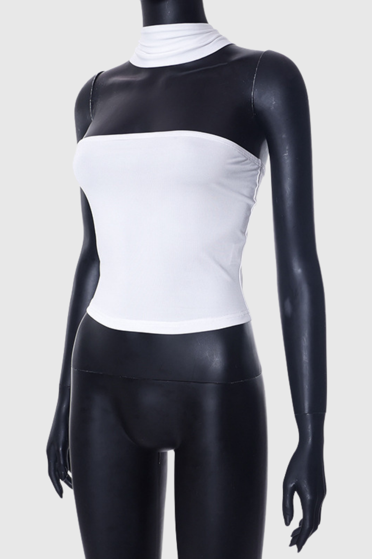 Emmie Kolsuz Bodycon Dantelli Üst