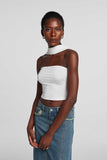 Emmie Kolsuz Bodycon Dantelli Üst