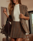 Binx Ekose Blazer