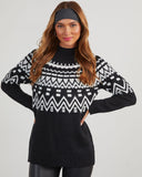 Blizzard Fair Isle Balıkçı Yaka Kazak