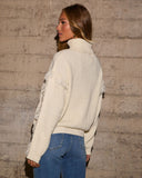 Alyson Turtleneck Saçaklı Kazak