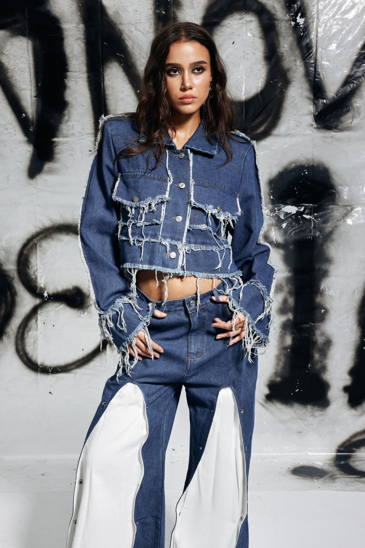 Greeley Saçaklı Cep Denim Ceket