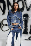 Greeley Saçaklı Cep Denim Ceket