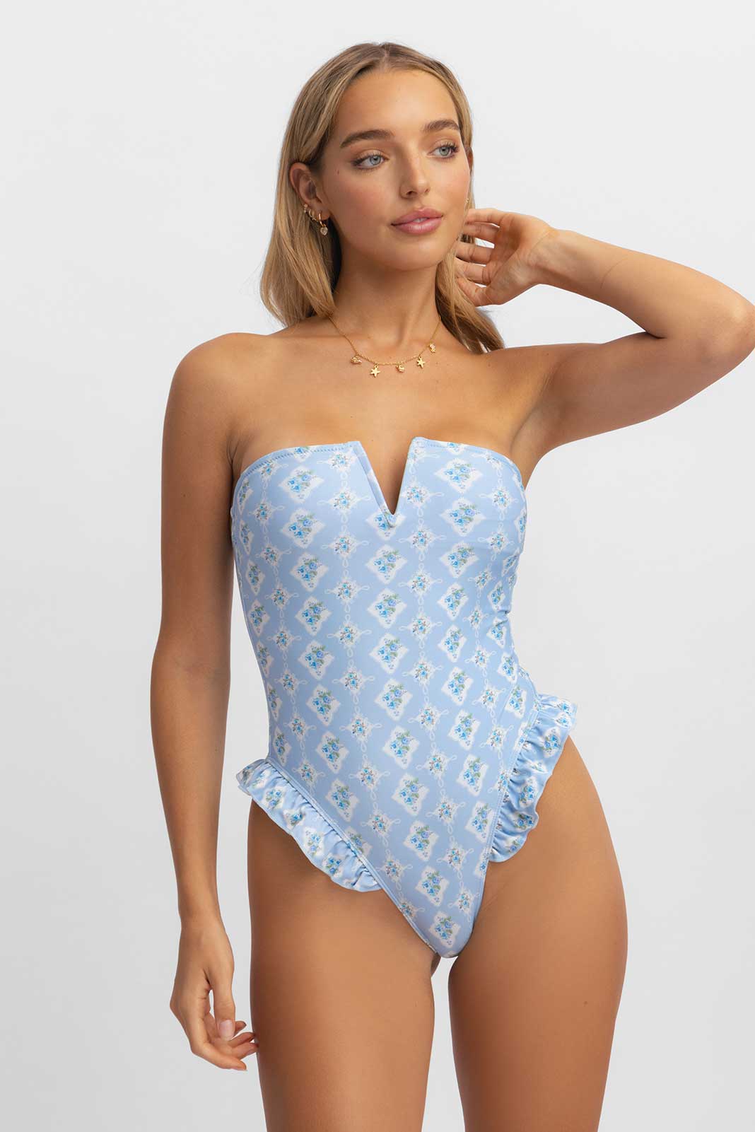 Sueña™ Lily Fırfırlı Tek Parça / Hamptons