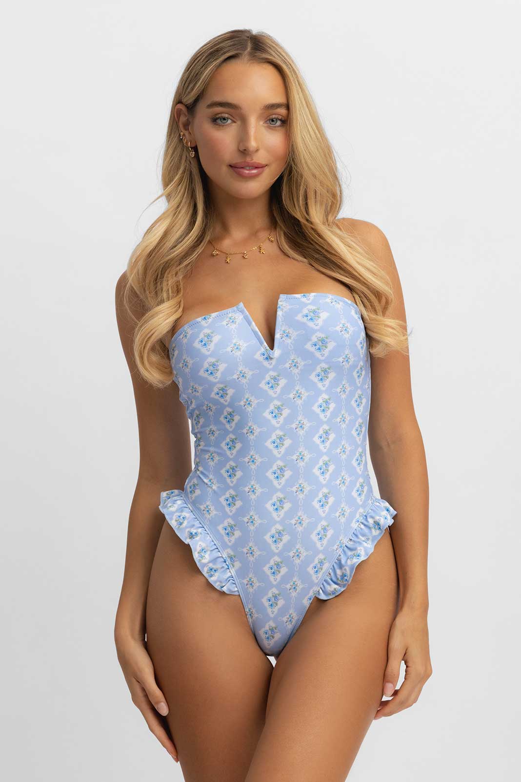 Sueña™ Lily Fırfırlı Tek Parça / Hamptons