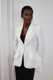 Indy Fırfır Dantelli Asimetrik Blazer