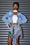 Ishita Ruch Fiyonklu Denim Ceket