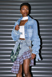 Ishita Ruch Fiyonklu Denim Ceket