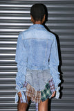 Ishita Ruch Fiyonklu Denim Ceket