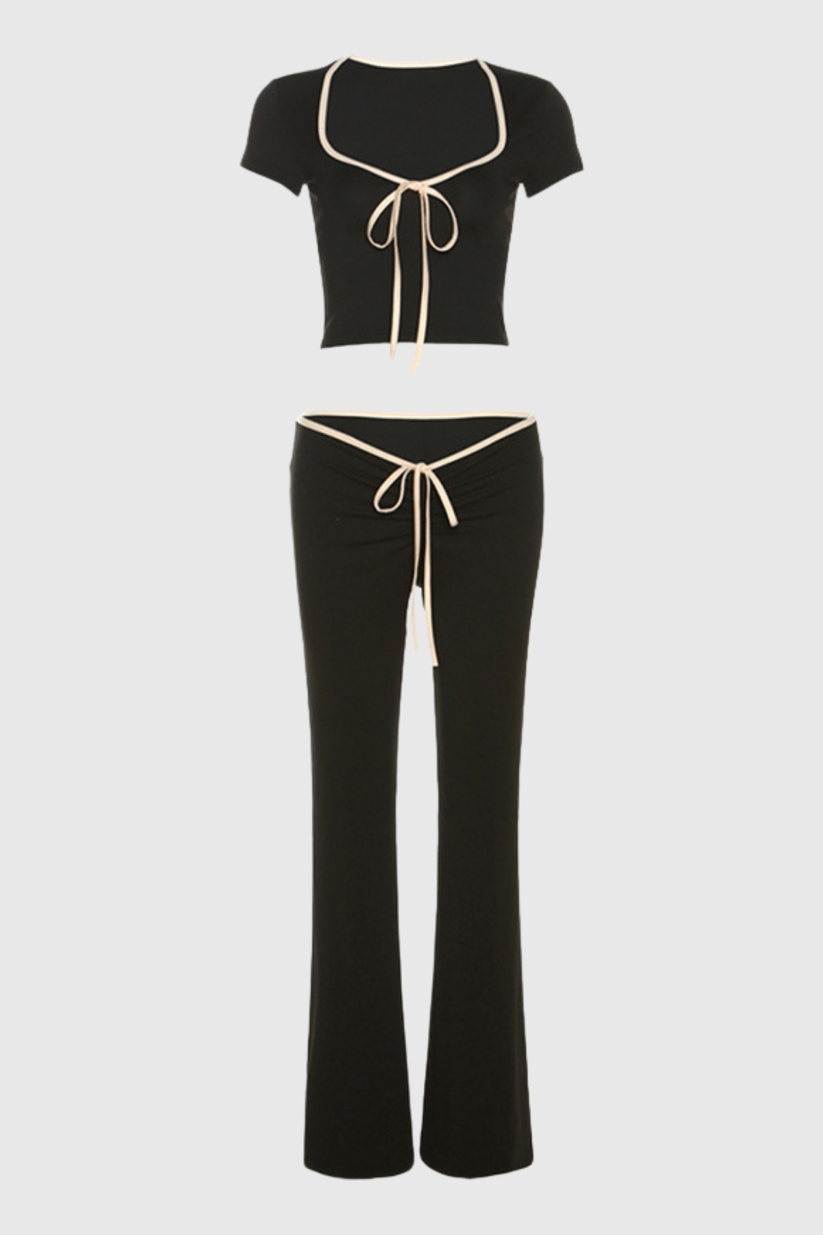 Karina Bağcıklı Bodycon Takım