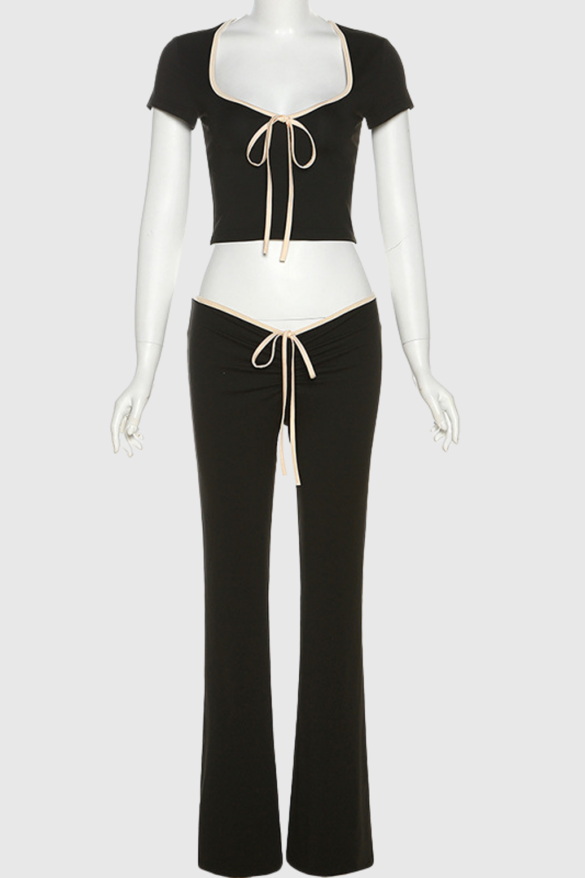 Karina Bağcıklı Bodycon Takım