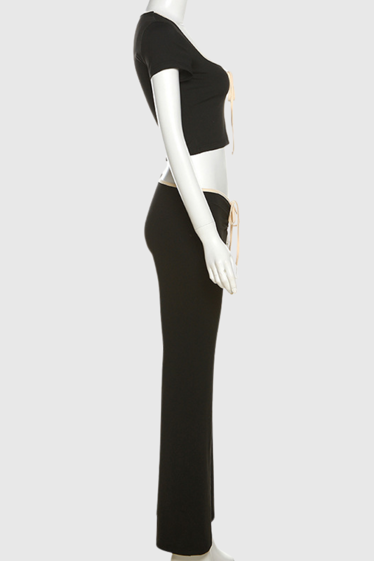 Karina Bağcıklı Bodycon Takım