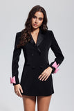 Kensington Fiyonklu Yaka Blazer Mini Elbise