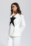 Lidia Yıldız Asimetrik Blazer