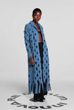 Lilly Geometrik Hollow Denim Ceket