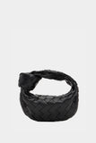 Siyah Mackenzie Deri Clutch Çanta