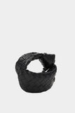 Siyah Mackenzie Deri Clutch Çanta