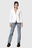 Michael Cutout Deconstruct Düğmeli Kot Pantolon