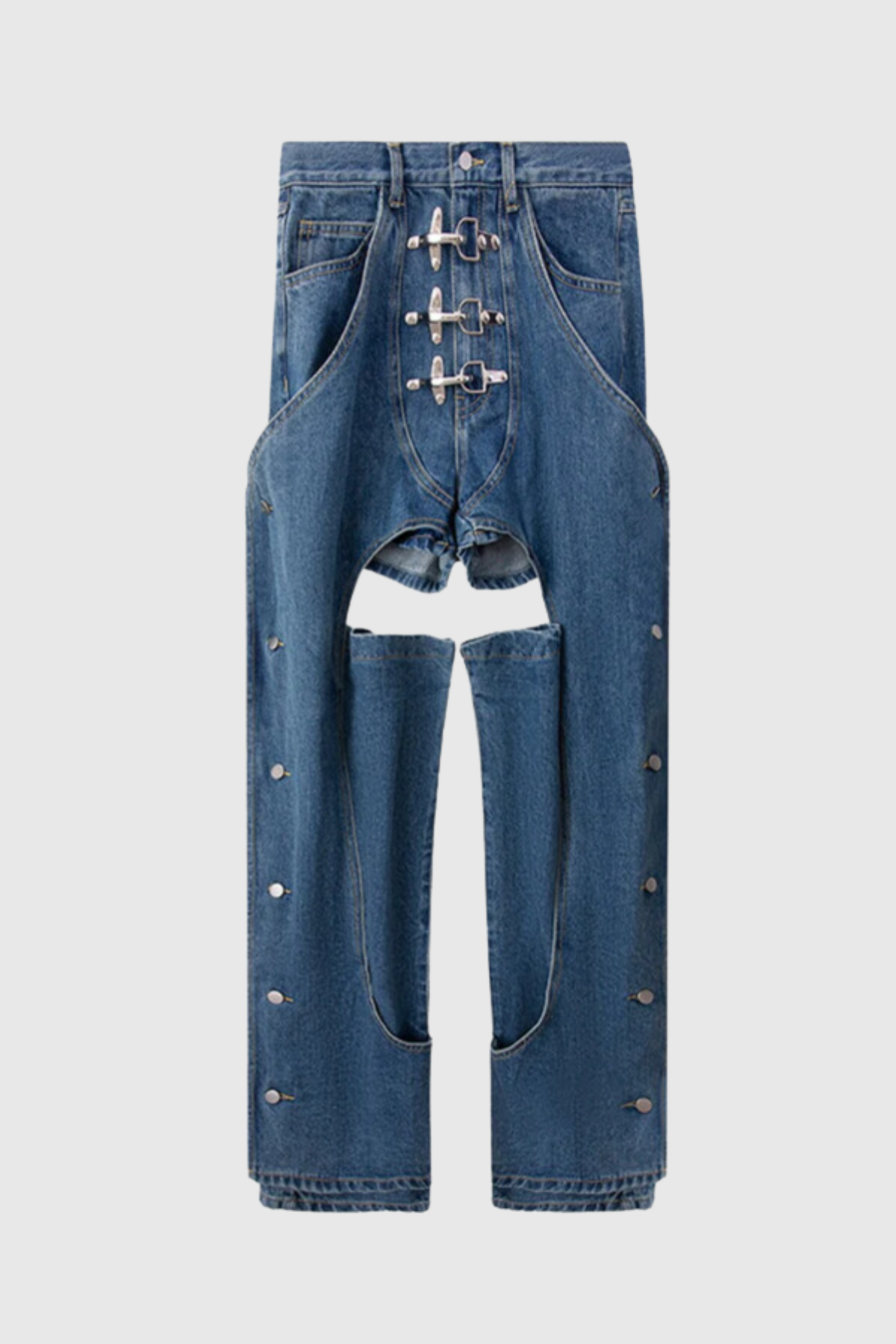 Michael Cutout Deconstruct Düğmeli Kot Pantolon