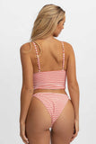 Sueña™ Holly Tankini Üst / Kırmızı Jakarlı
