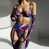 Sueña™ Serena 5 Parça Tie-Dye İç Giyim Takımı
