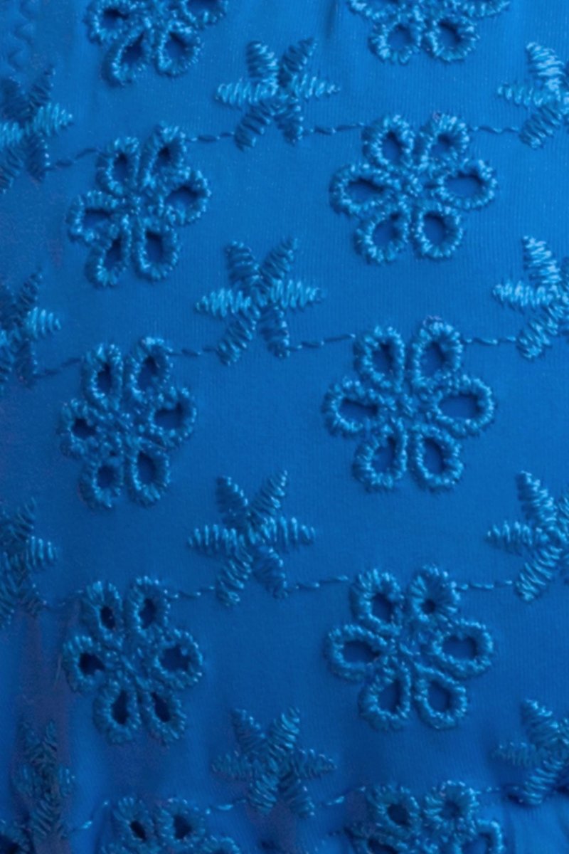 Sueña™ Makayla Fırfırlı Cesur Alt / Sapphire Eyelet (Son İndirim)