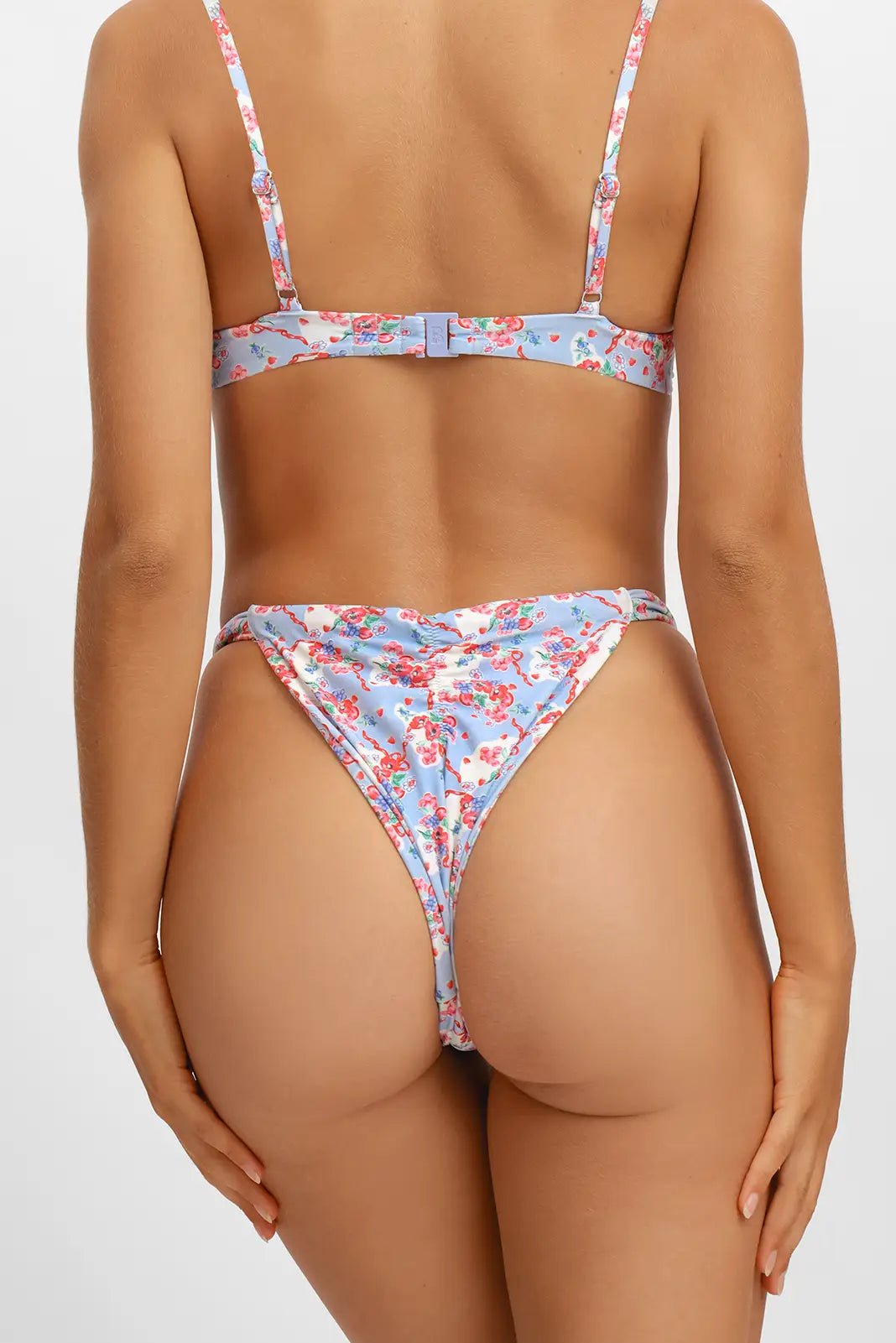 Sueña™ Giana Büzgülü Cesur Alt / Summer Berries (Son İndirim)