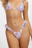 Sueña™ Tessa Fırfırlı Cesur Alt / Summer Berries (Son İndirim)