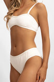 Sueña™ Max Kapalı Bikini Altı / Vanilla Rom Jakarlı (SON İNDİRİM)